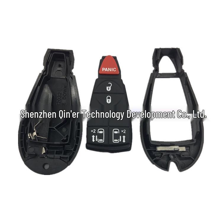 Chrysler Full Button Smart Key Shell - Fits New Models