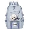 College Style Junior High School Student Backpack Animation Peripheral Printing Ridge Protection Student Schoolbag