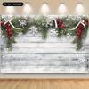 1Pcs Festive Christmas Backdrop Banner Decoration Background Winter Backdrop Decorations For Photo Studio Photo Booth Christ