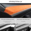 Italy Super Suede Door Handle Panel Trim Cover Door Sticker For Tesla Model 3 Y - Styling Interior Decoration Accessory