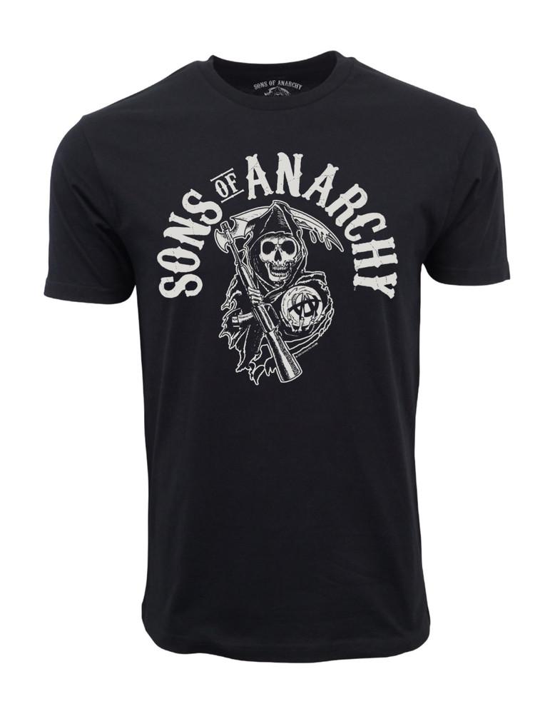 SONS OF ANARCHY REAPER LOGO MENS BLACK T SHIRT Unisex T-Shirt M