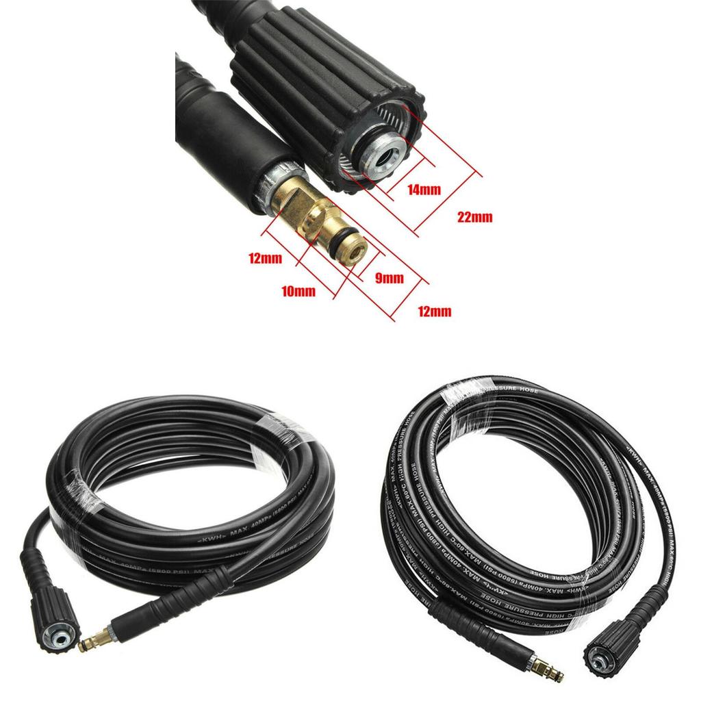 For K2 To K7 High Pressure Washer Hose With Pvc Rubber Material For Car Cleaning And Home Use