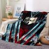 1pc V for Vendetta Flannel Throw Blanket - HD Printed Lightweight Soft Warm All-Season Blanket for Sofa, Bed, Travel, Camping 090