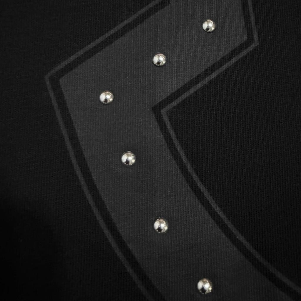 Used MONCLERShort sleeve T-shirt black mens