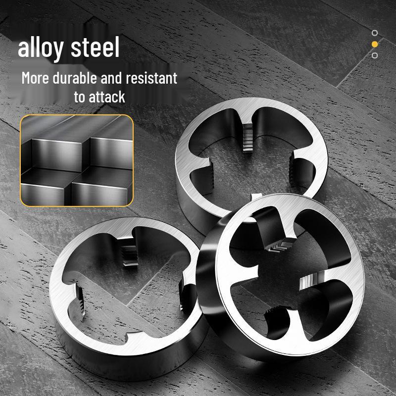 Set de 6 filiere PVC pentru țevi de apă, pentru filetare ușoară (1/2", 3/4", 1")