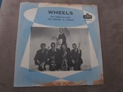 7-Zoll Schallplatte STRING-A-LONGS - Wheels / Am I Asking Too Much 45HL9278 London Records 1961 Dänemark Pop Gebraucht