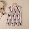 ZANZEA Women Casual Round Neck Loose Sleeveless Print Tank Tops