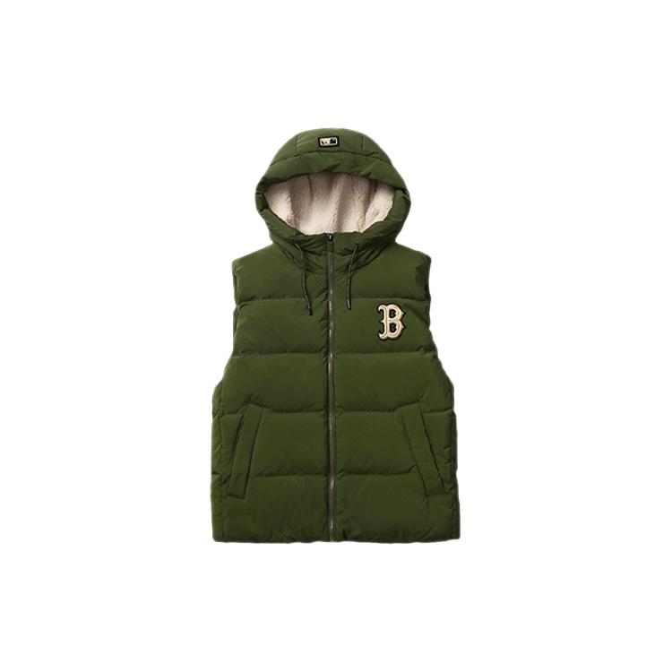 

Новая зимняя куртка пуховик MLB Унисекс Армейский зеленый 31DV02061-43K M