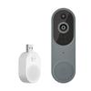 Wireless Safe Doorbell Camera 1080p Resolution Real-Time Communication AI Motion Detection Easy Installation Wi-Fi Video Doorbell