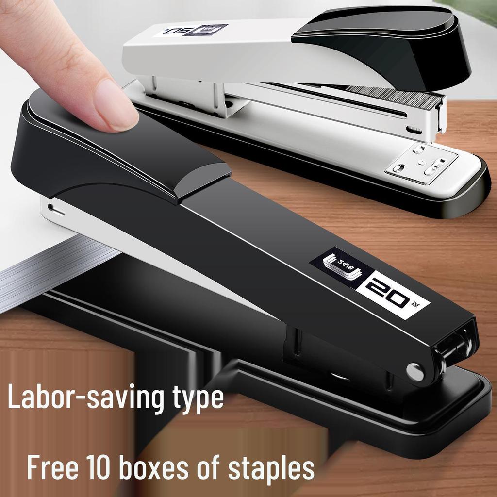 Heavy-Duty Office Stapler for Thick Pages - Large Size Standard Type