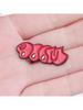 "Doom"" Graffiti Enamel Brooch Pin - Trendy Accessory for Clothes, Bags & Hats - Durable & Stylish Unisex Gift"