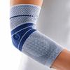 [BAUERFEIND] EpiTrain New Version Elbow Support, Made in Germany, Stabilizes the elbow joint with silicone pads (Titanium, Size 1)