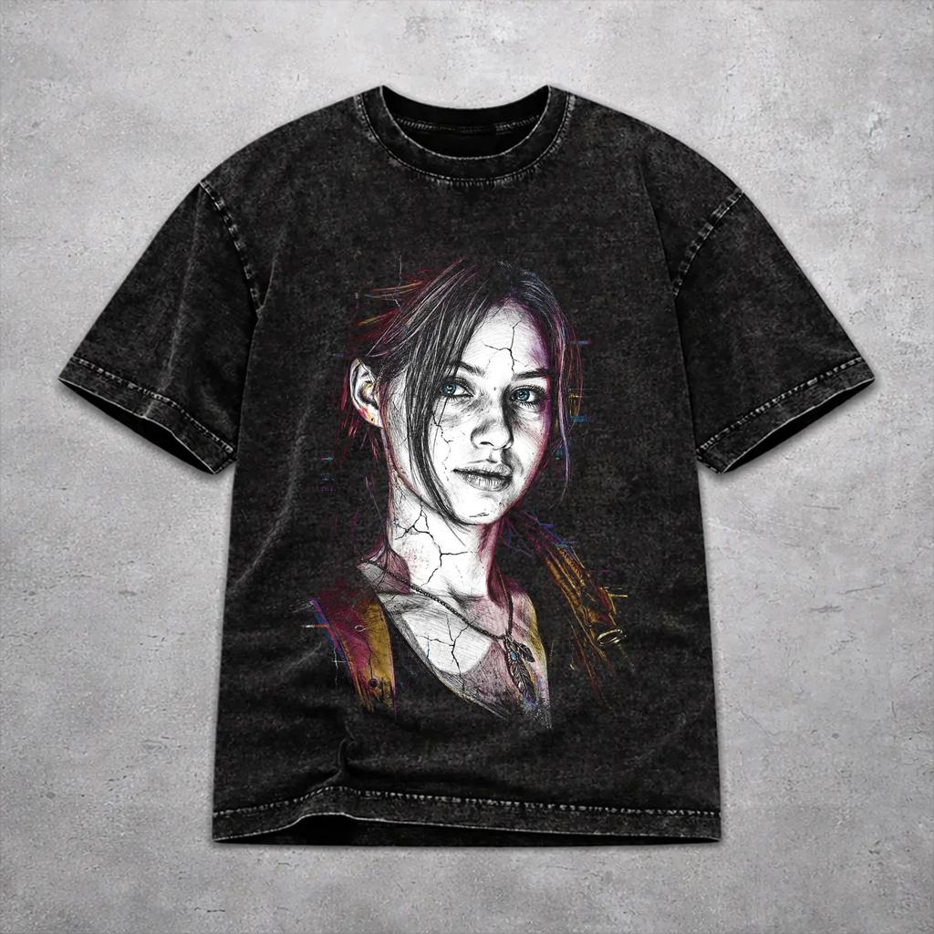 Claire Redfield T Shirt Harajuku Style For Men Women 100 Cotton Tshirts Tee Tops