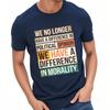 Brand Summer Boys Tshirt We No Longer Have A Difference In Political Opinion We Have A Difference In Morality Short Sleeve Soft