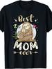 Best Mom Ever, Fun Mother'S Day Sleep Top Cute Sloths Family T-Shirt