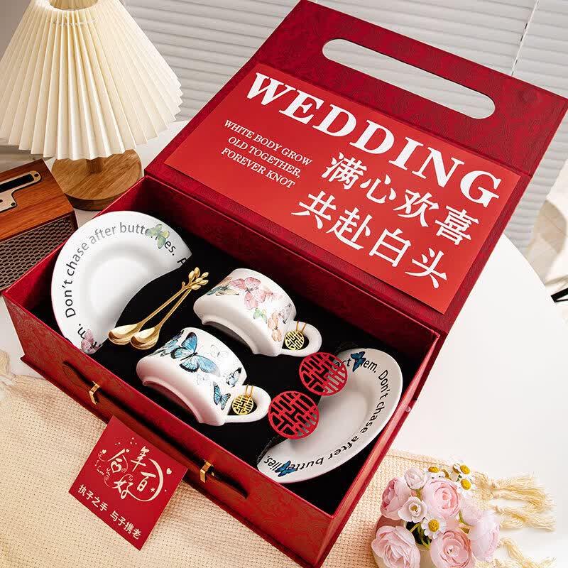 Coffee Cup and Saucer Gift Set