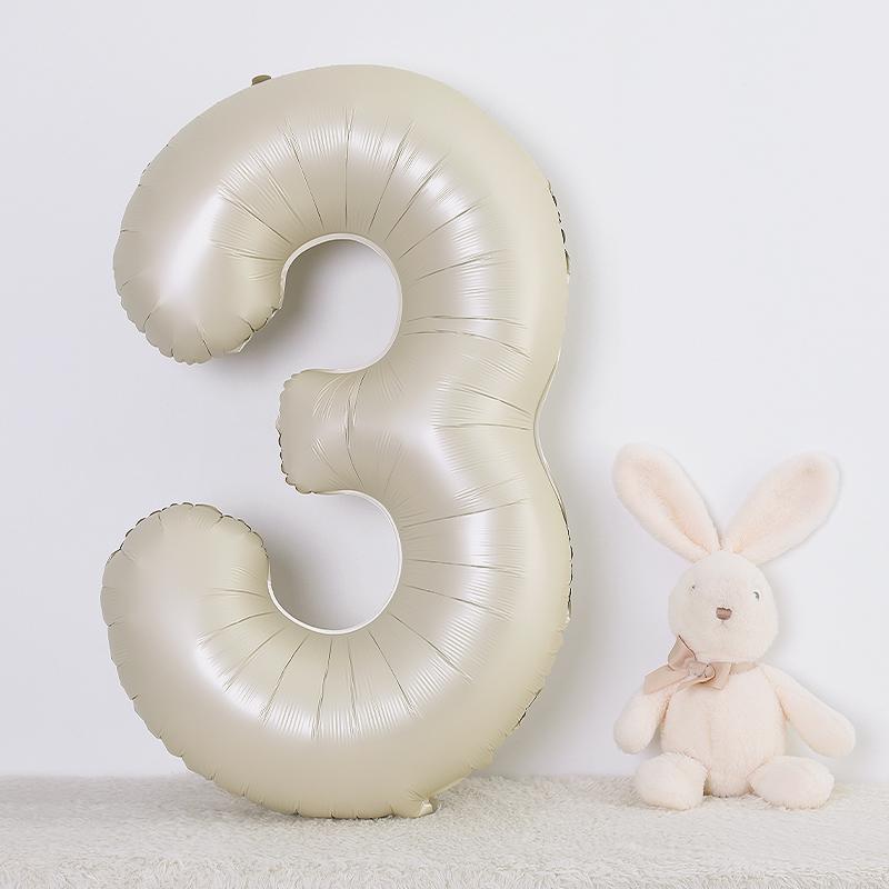 Children's 1st Birthday Number Balloons for Party Decorations and Photo Props.