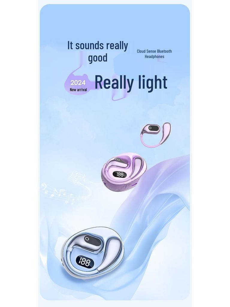 XG99 OWS Bluetooth 5.4 AI Smart Translation Headset - Wireless and Hot-Selling