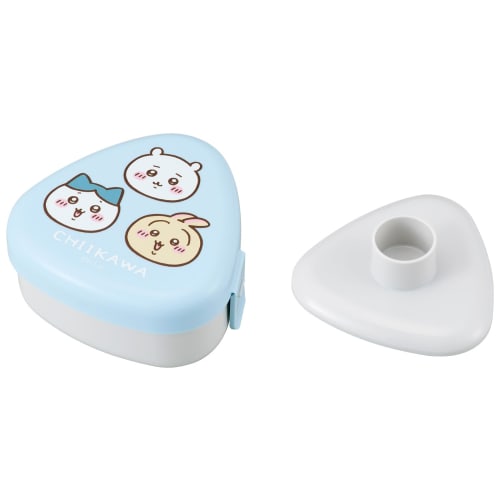 OSK Onigiri Case, Antibacterial Bento Box, 290ml, Chiikawa CKW No.4, with Pressed Mold, Microwave Safe, LS-20, Made in Japan