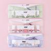 Simple Transparent Four Piece Ruler Set For Student Learning Stationery Supplies