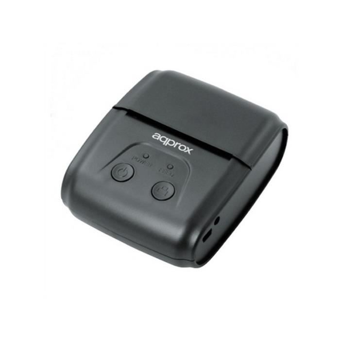 Imprimante Thermique approx! AppPOS58PORTABLE 203 dpi Noir