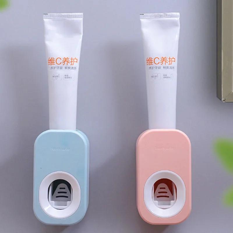 New model suitable for children and adults, double squeeze position, no punching, bathroom mouthwash table, toothpaste squeezer