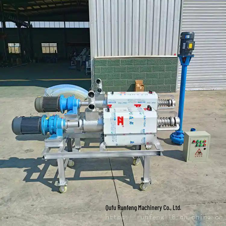 Screw Press Manure Dewaterer: Wet/Dry Separator for Pig and Cow Manure