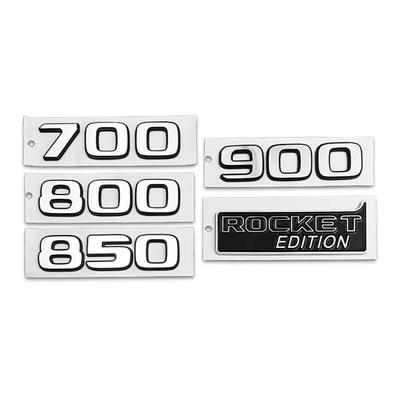 ABS Car Body Side Badge Sticker Trunk Badge for Mercedes Benz 700 800 850 900 ROCKET EDITION W205 S320 CLA CLK CLS GLA GLC SLS
