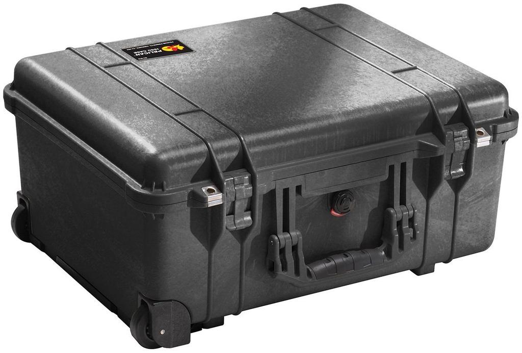 Pelican 1560 case with camera foam black