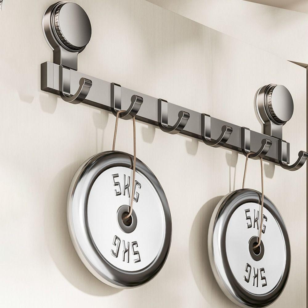 Reusable Suction Cup Door Hook No Drilling Towel Storage Hook Bedroom Organizer Hook  Kitchen