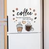Simple and Straightforward Coffee and English Slogan Restaurant Home Wall Decoration Stickers