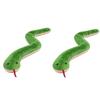 Interactive Snake Cat Toy with Catnip Crinkle Sound Plush Kitten Chew Toy for Teeth Cleaning