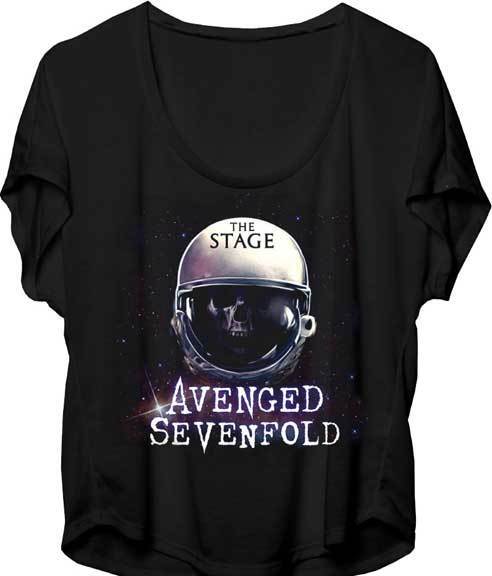 

Футболка унисекс Avenged Sevenfold Espacio Casco Junior Dolman S