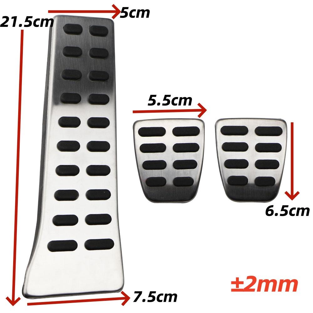 Car Pedal Pad Cover For Hyundai Sonata i40 ix35 ix45 Tucson SantaFe NEXO Genesis /Kia CEED Sportage QL Sorento KX5 K5 Optima