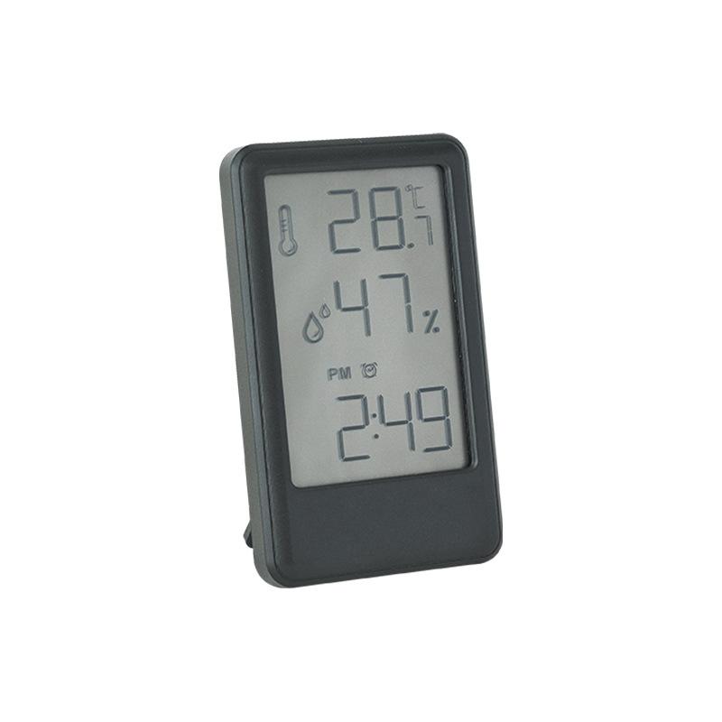 

New LCD large screen display alarm clock table hanging dual-purpose children s room temperature and humidity sensing alarm clock 9032