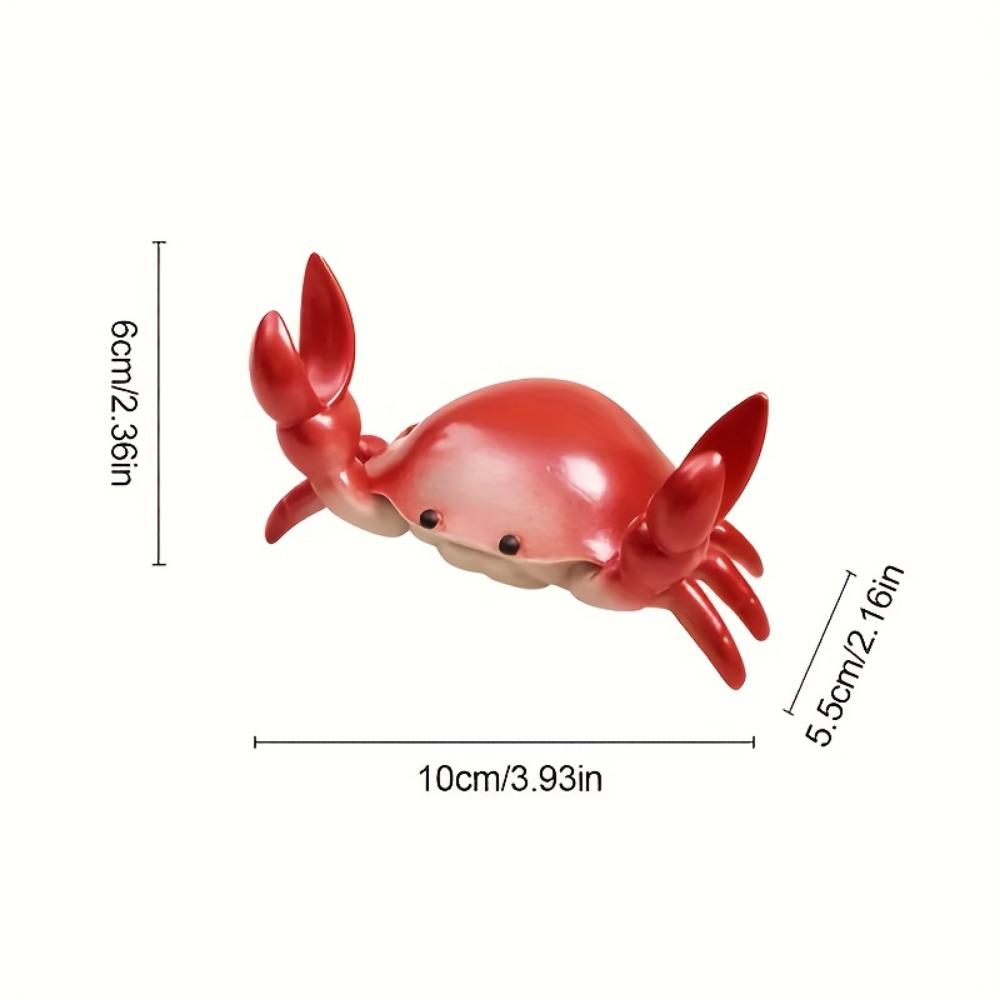 3-in-1 Crab Design Desk Organizer, Multi-Functional Phone Stand, Pen Holder & Glasses Rest