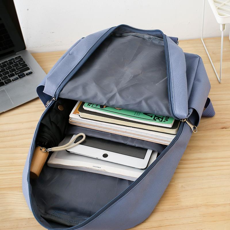 School bag, student school bag, female primary school student, junior high school student, large capacity backpack, small fresh outdoor