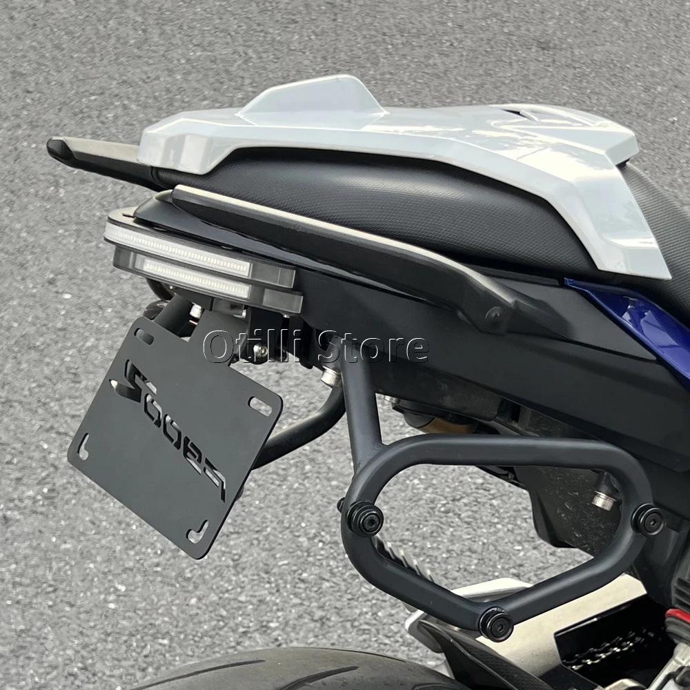 BMW F900R/F900XR 2020-2024 LED License Plate Holder - Motorcycle Mod Accessory