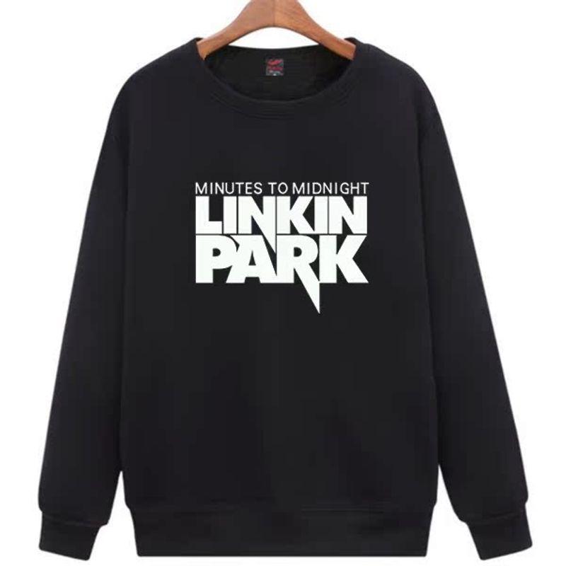 

Sweater European and American-Style Rock Band Crew Neck Cotton Black 02 4XL thin(82.50 kg-92.50 kg)