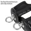 Exercise Grip Handles With Metal Rings For Pull Down Machines And Cable Workouts With Ergonomic Shape And Strong Build