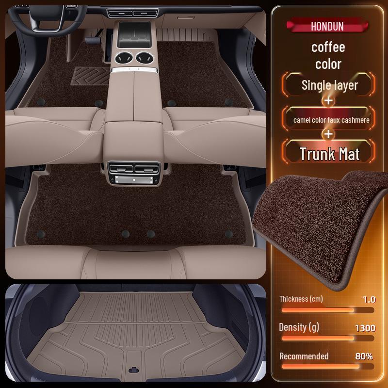 Ideal i6 TPE Floor Mats 2025: New Car Interior Carpet for Five-Seater