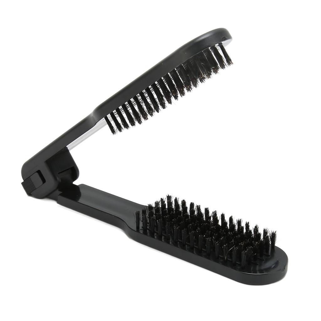 Hair Straightener Comb Prevents Static Nylon Bristles Hair Double Sided Brush for Smoothing and Straight Hair Styles