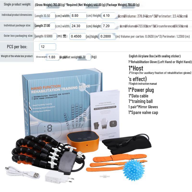 Internationale Finger-Trennungs- & Trainings-Massagemanschetten