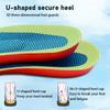 Sport Orthopedic Insole Running High Jump Shoe Insole Arch Support Plantar Fasciitis Men Women Shock Absorbing Non Slip Shoe Pad