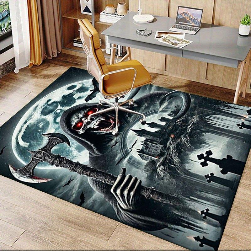 Gothic Grim Reaper Wall Art Print PosterOffice Mat Home Decor Office Desk Chair Carpet for office ph131