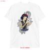 Rock Snow T Shirt Punk Gothic Unisex Grunge Character Cartoon Emo Vintage Homme Soft Casual Streetwear Stretched