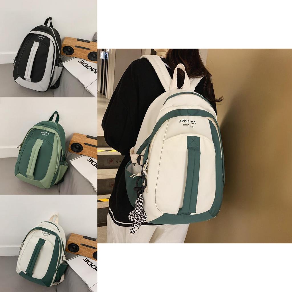 Harajuku Style Backpack For Women And Men With Large Capacity And Zipper Closure