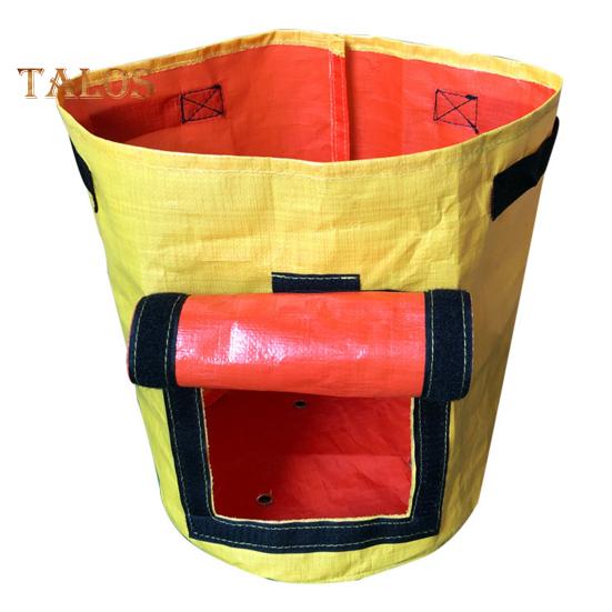 

Мешок для выращивания садовых растений с усиленной ручкой. Отличный дренаж. Удобен в транспортировке. Воздухопроницаемый, многоразовый мешок для выращивания растений. 3Gallon жёлтый