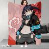 ANIME F-Fire COOL F-force Blanket Design Lightweight  For Dorms, Naps, Living Room, Office,Sofa,All-Season