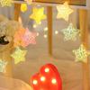 1pcs New Cracked Star LED String Lights Operated Energy Saving Party Birthday Garden Decoration Fairy String Lamp